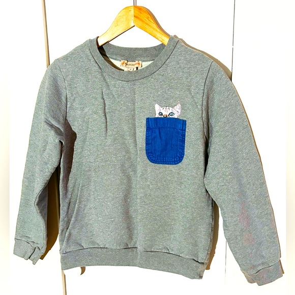 Paul & Joe Sister Fleece Pullover Sweatshirt Size 0 - Picture 1 of 2